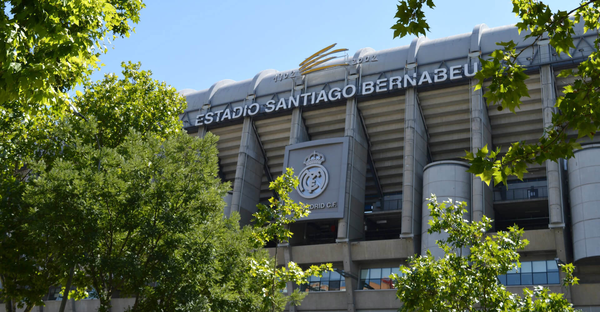 Estadio de Fútbol Santiago Bernabeu en Madrid - Real Madrid Fútbol Club